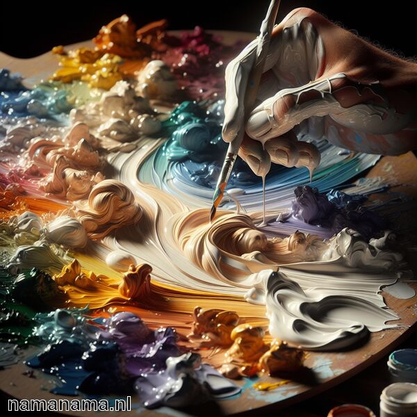 Acrylverf mengen » Acrylverf perfect combineren  