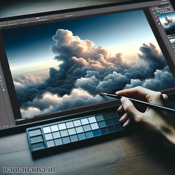 Een wolk schilderen » Wolken schilder technieken  