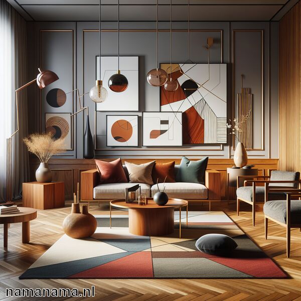 Combineer kersenhouten meubels in een moderne kleur » Kersenhout modern stylen  