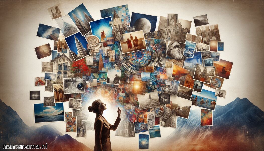 Persoonlijke verhalen visueel verkennen   - Collagetechnieken » Collagetechnieken verkennen  
