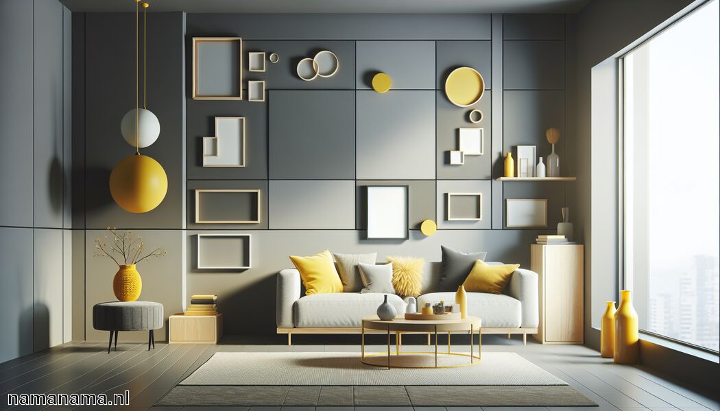 Gelbstkleur voor een warme uitstraling   - Welke muurkleur past bij grijs? » Grijze muren perfect combineren  