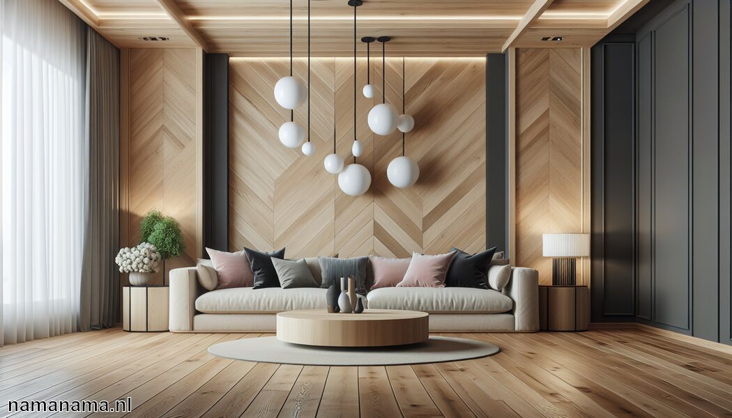 Donkere kleuren voor een dramatisch effect   - Welke kleur past bij licht hout? » Licht houtstijlen combineren  