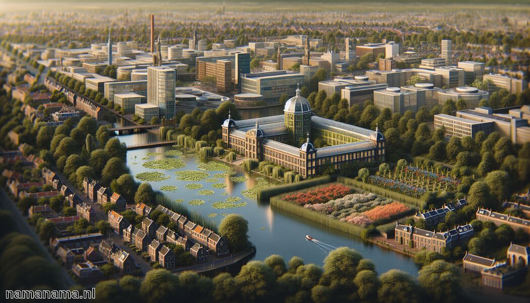 Botanische tuin als wetenschappelijk onderzoeksonderdeel   - Typisch Leiden » De wetenschap en de prachtige grachten