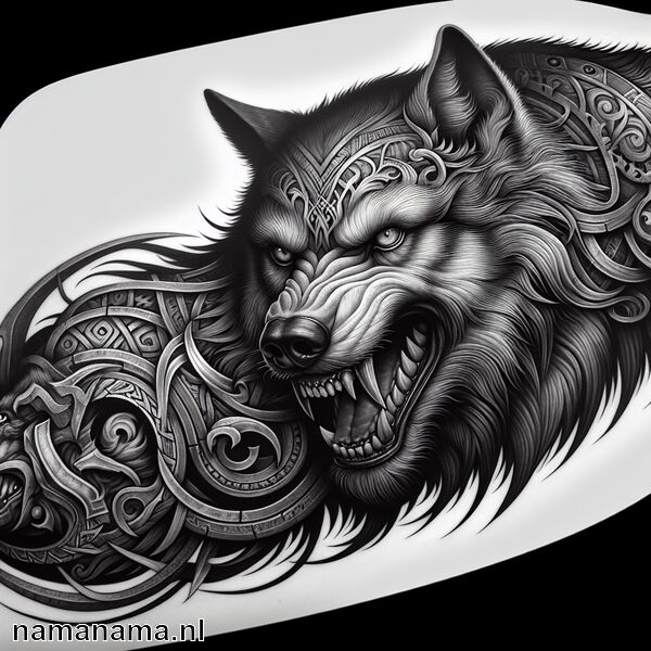 Fenrir Tattoo Betekenis » De wolf en zijn legendes