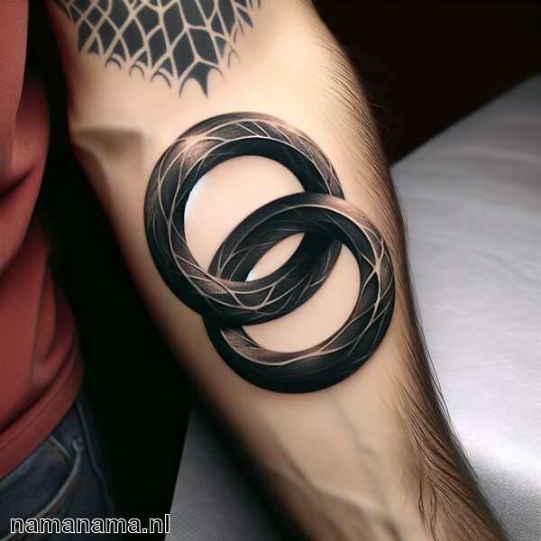 2 ringen arm tattoo betekenis » Verbondenheid door ringen