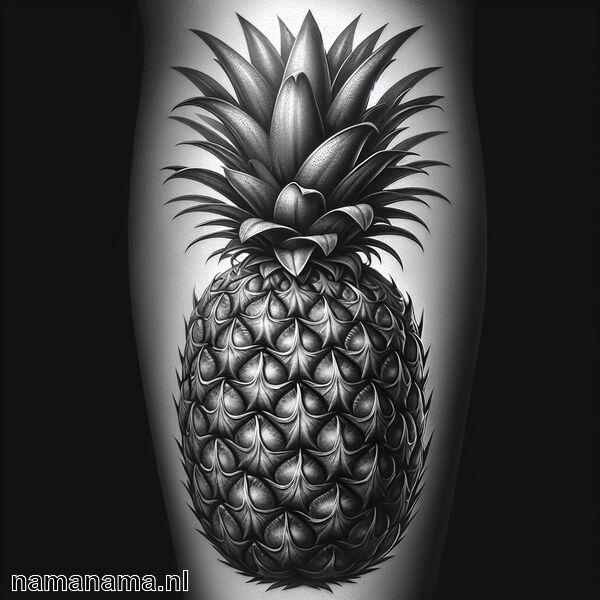 Ananas Tatoeage Betekenis » Vriendelijkheid en gastvrijheid in een tattoo