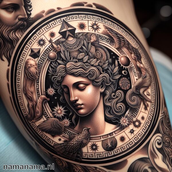 Aphrodite tattoo betekenis » De godin van de liefde vastgelegd