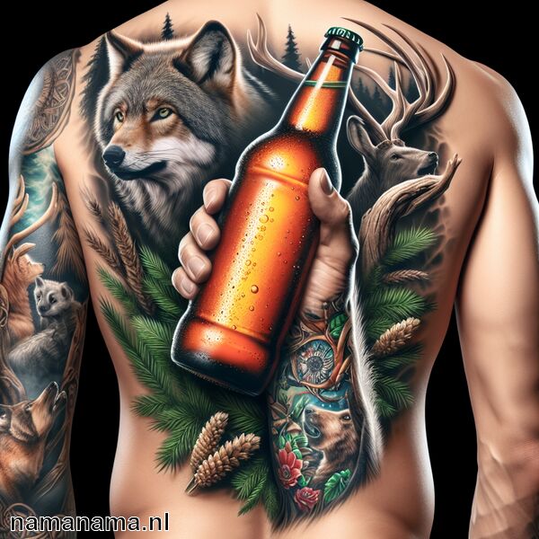 Beer tattoo betekenis » Kracht en moed gevangen in een afbeelding