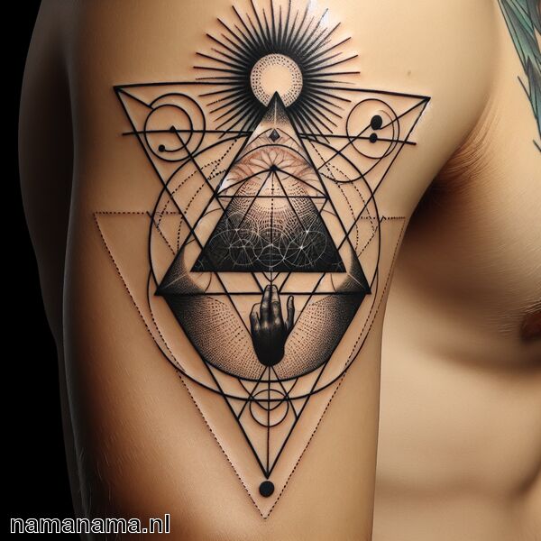 Driehoek Tattoo Betekenis » Stabiliteit in geometrische vormen