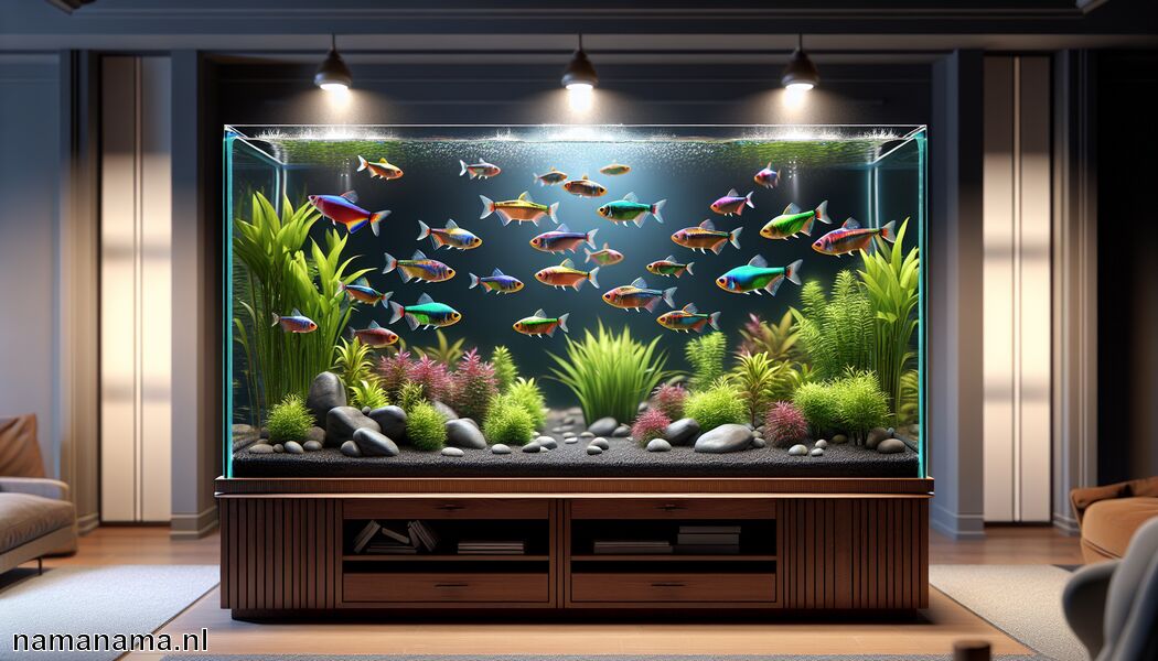 Tetra's zijn populaire aquariumvissen - Ontdek de dieren met een T