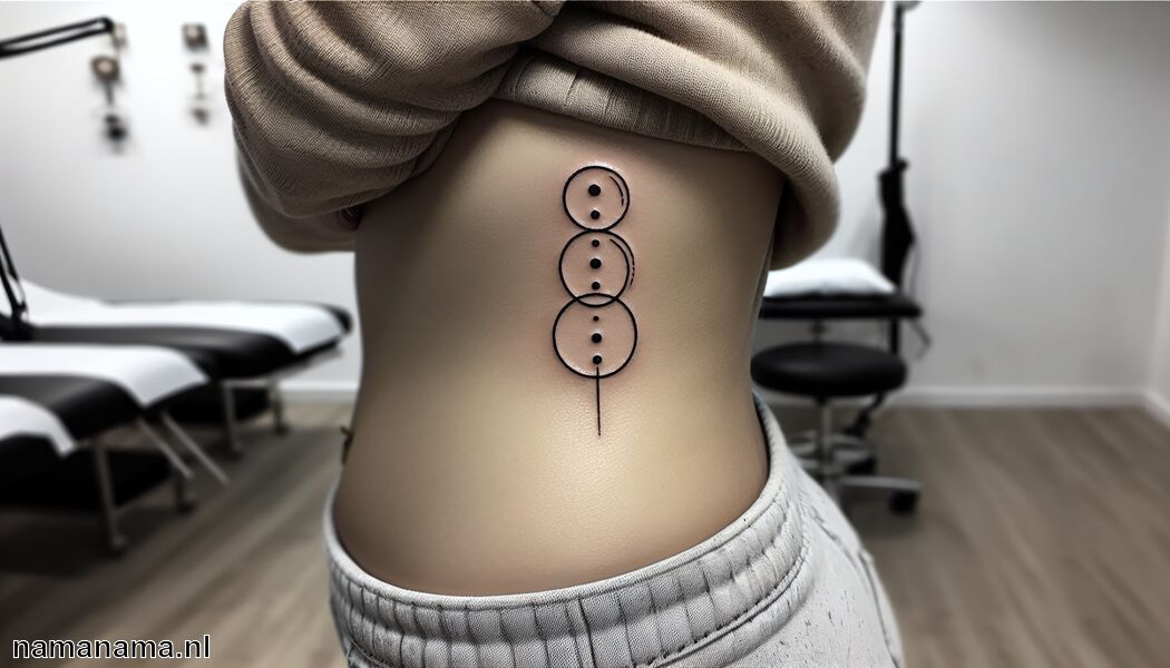 Populair onder verschillende leeftijdsgroepen   - 3 stippen tattoo betekenis » Minimalistisch en toch betekenisvol