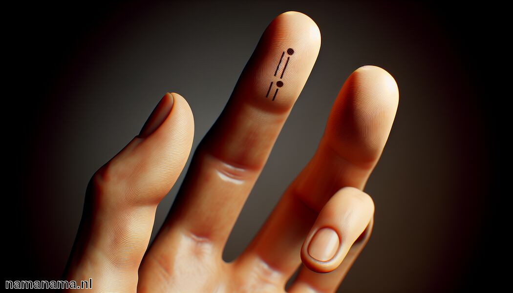 Populair bij mensen die minimalisme waarderen   - 3 stippen vinger tattoo betekenis » Een persoonlijke boodschap op je vingers