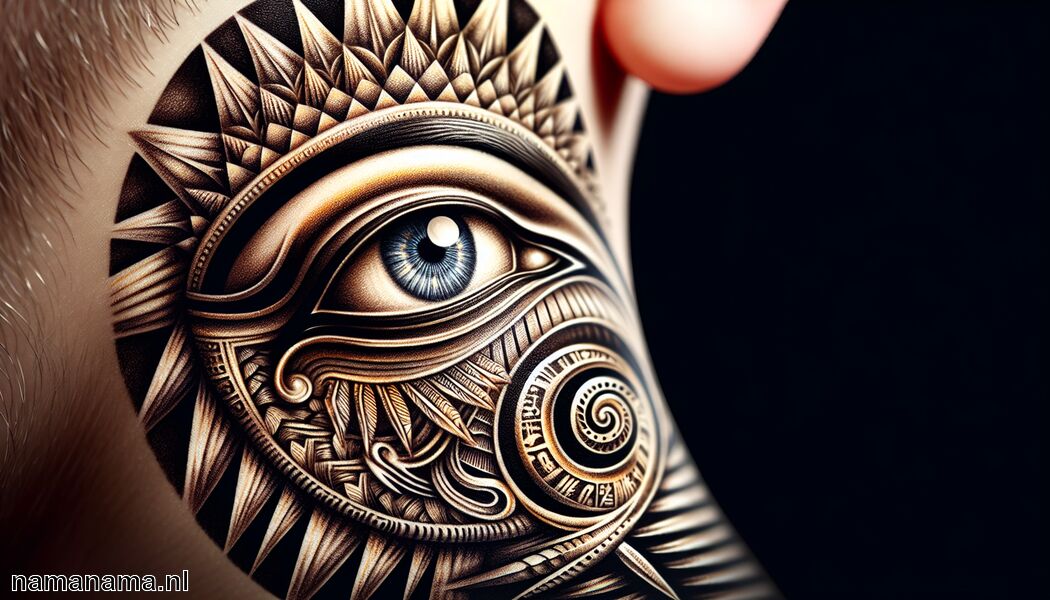 Bescherming tegen kwade invloeden   - Oog van Horus tattoo betekenis » Bescherming en kracht van het oude Egypte