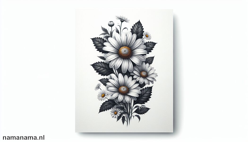 Daisies symboliseren onschuld en puurheid - Bloem Tattoo Betekenis » De schoonheid van natuurlijke symboliek