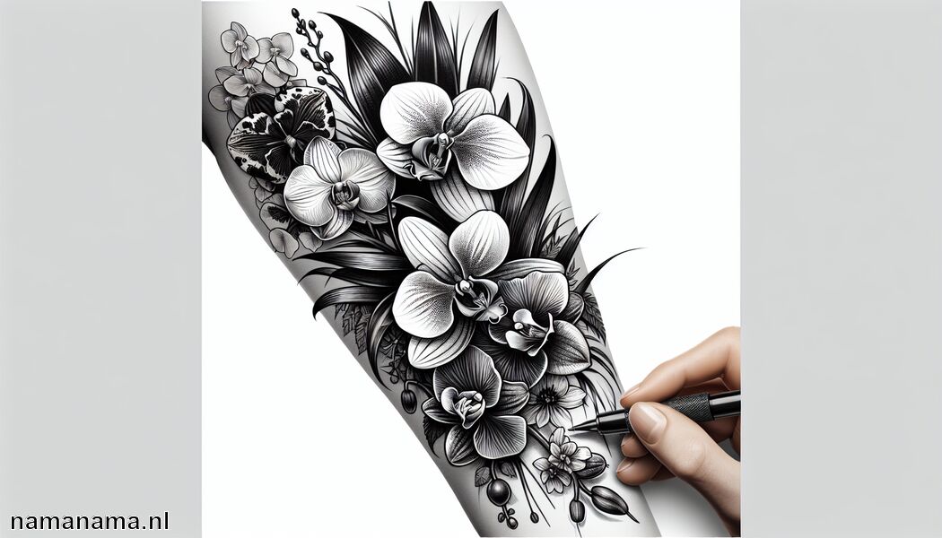 Orchidee is synoniem met schoonheid en luxe   - Bloemen Lijst Tatoeage Betekenis » Diverse flora en hun betekenissen
