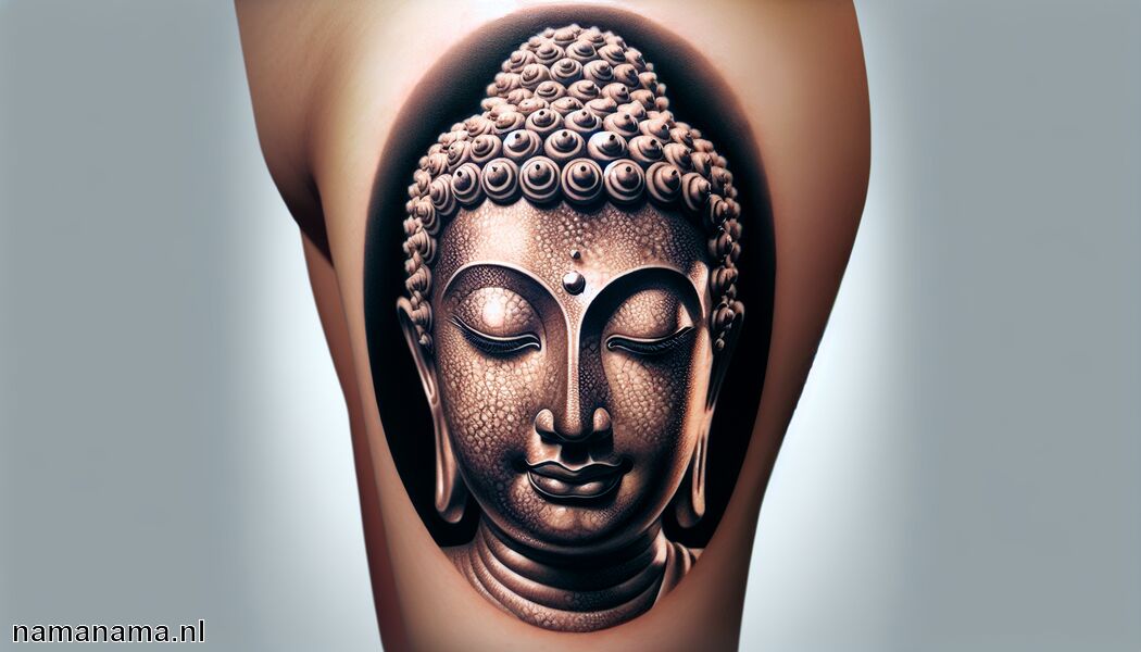 Stimuleert empathie en compassie   - Boeddha Tatoeage Betekenis » Innerlijke rust en wijsheid