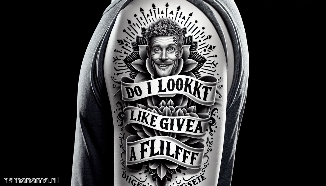 Positieve mindset en acceptatie   - DILLIGAF Tattoo Betekenis » Leven zonder spijt