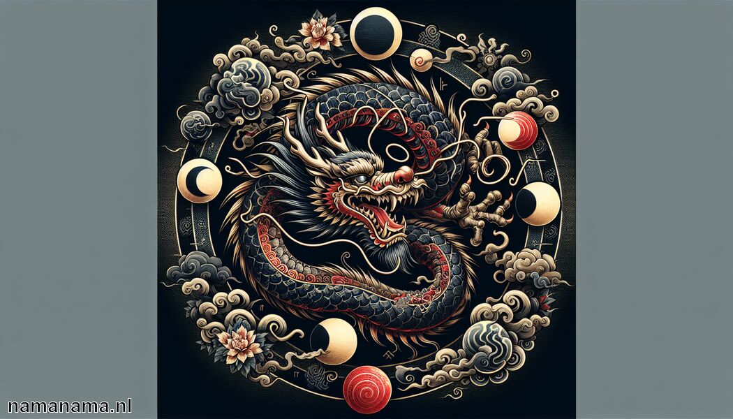 Chinese cultuur en geluk   - Draak Tattoo Betekenis » Mythologie en kracht in één beeld