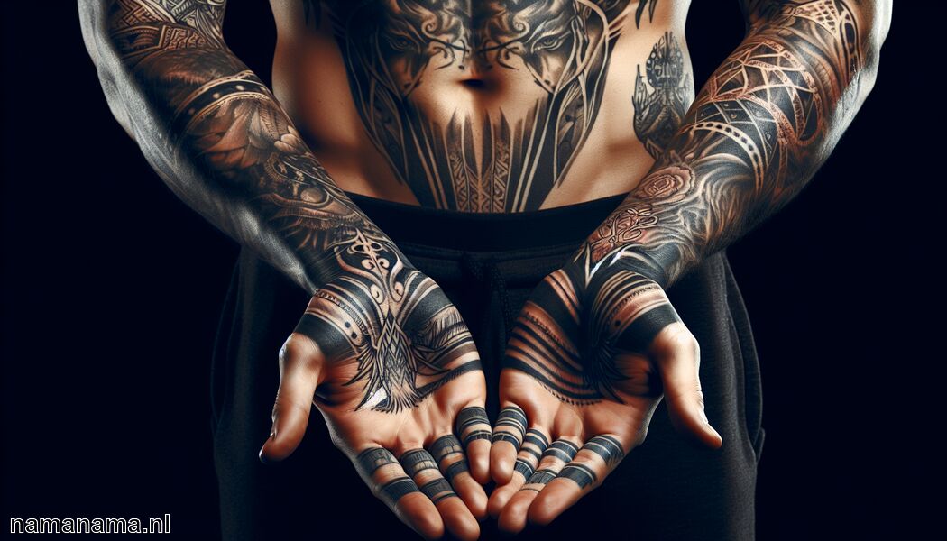 Tradities en cultuur in ontwerp verwerken - Vinger Mannen Tatoeage Betekenis » Mannelijke energie in een tattoo