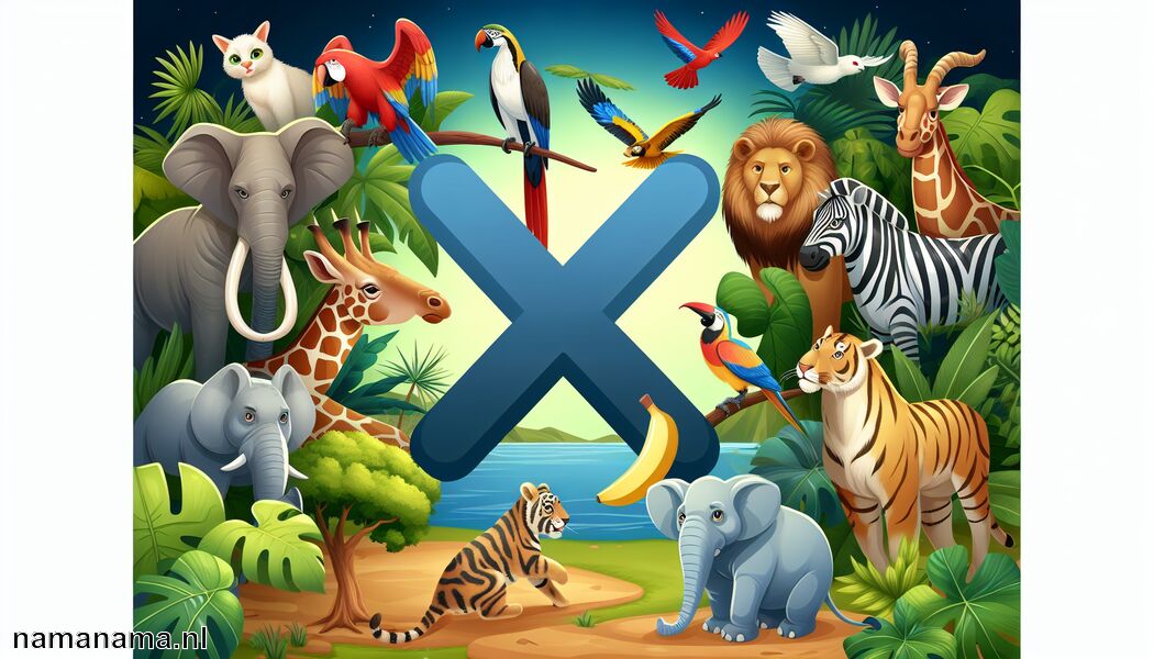 Veel X-soorten zijn bedreigd of beschermd - Ontdek de dieren met een X