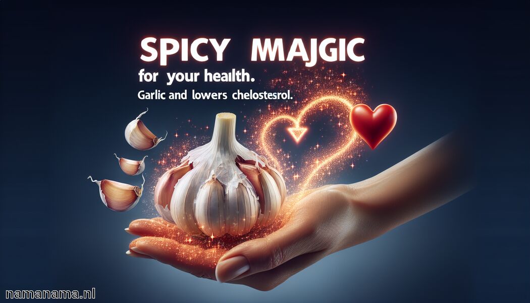 Knoflook ondersteunt hartgezondheid en verlaagt cholesterol - Kruidige magie voor je gezondheid