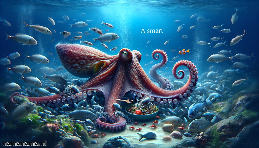 Voeding omvat kreeftachtigen en vissen - Droom je van een Octopus » De Slimme Meester van de Zee