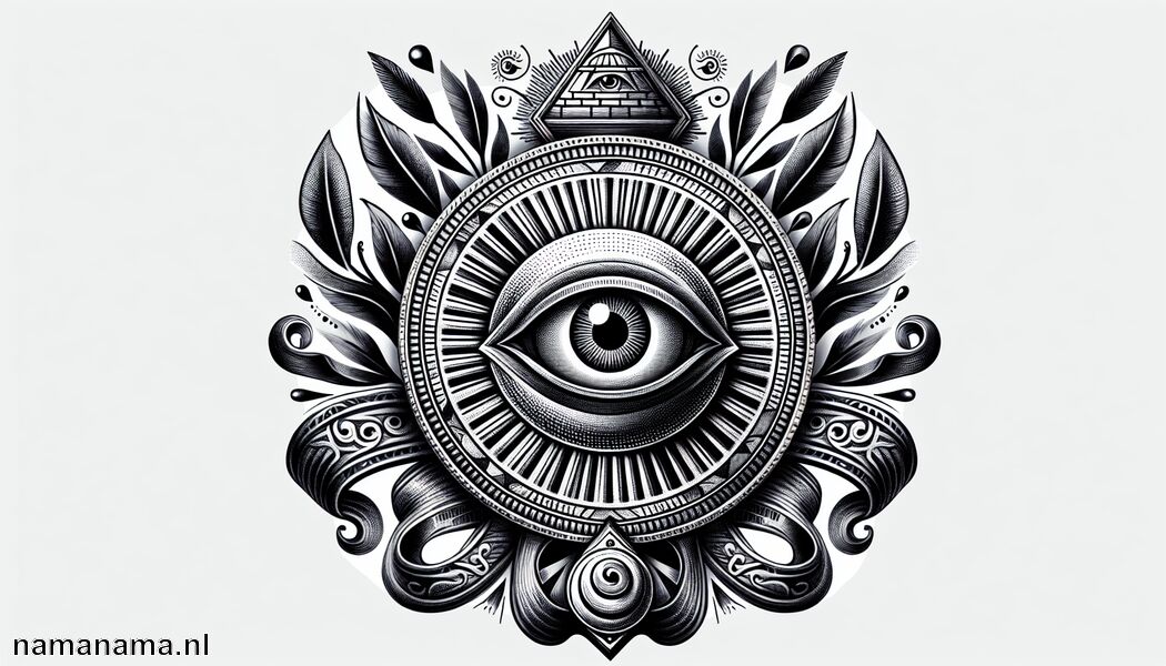 Kan persoonlijke betekenis voor drager hebben   - Oog Tattoo Betekenis » De bescherming van het allesziende oog