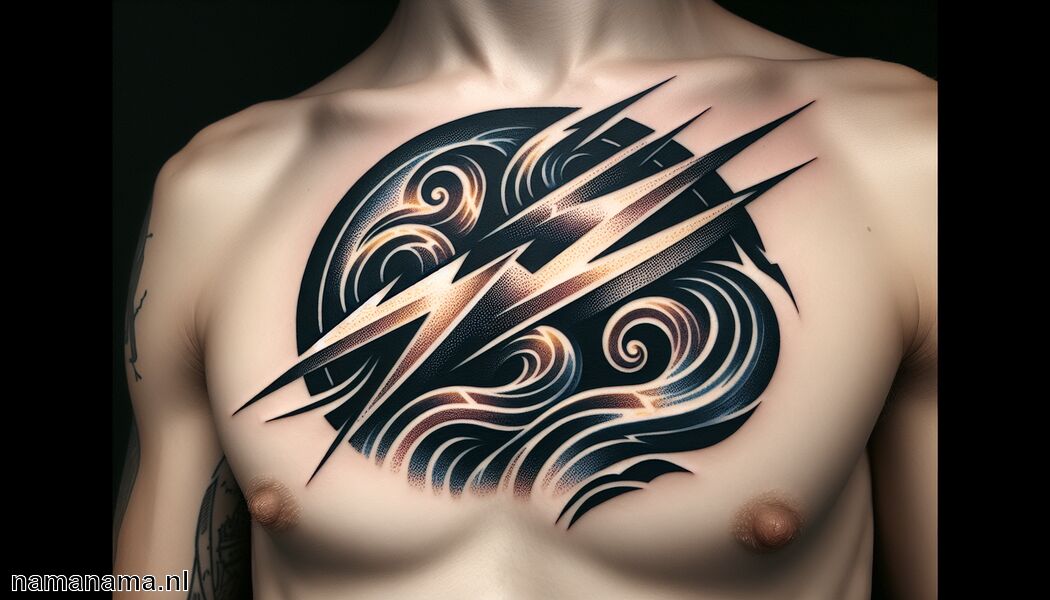 Bescherming tegen negatieve invloeden   - Bliksem Tattoo Betekenis » Kracht en snelheid van de natuur