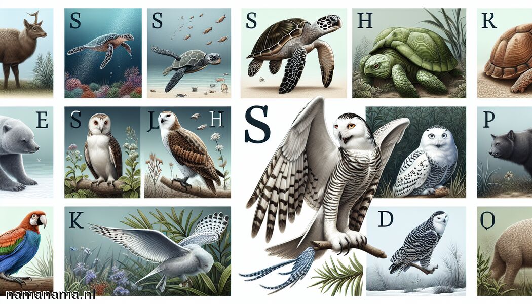 Ontdek de dieren met een S