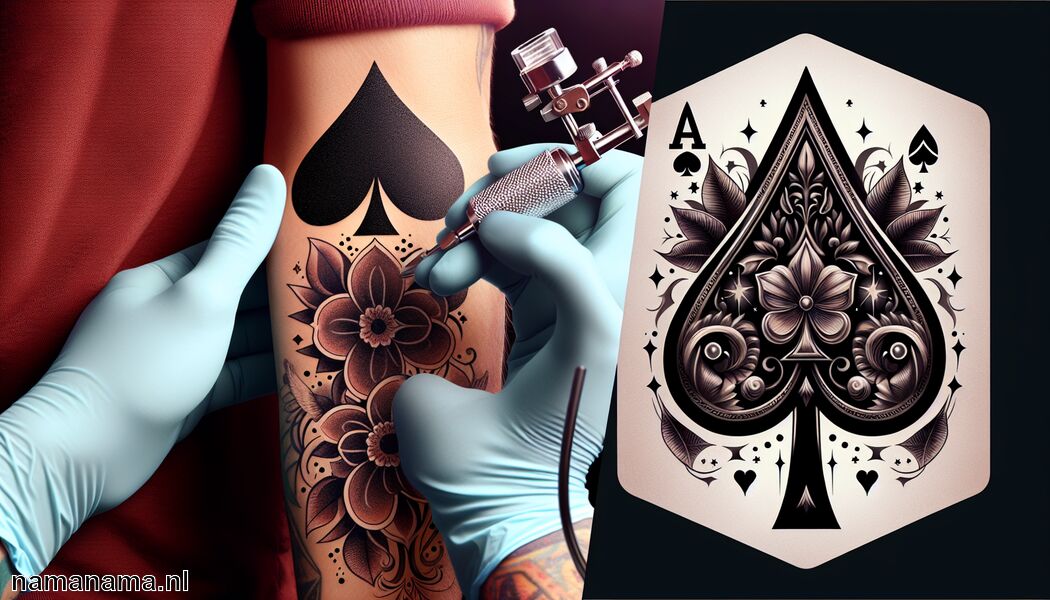 Schoppen aas tattoo betekenis » De betekenis van kracht en geluk