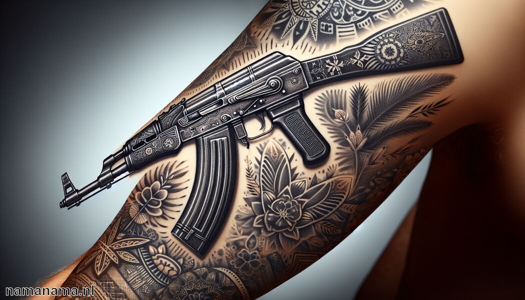 AK-47 Tattoo Betekenis » Wat de AK-47 voor jou kan betekenen