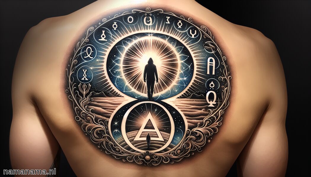 Alpha Omega Tatoeage Betekenis » Begin en einde in één tattoo
