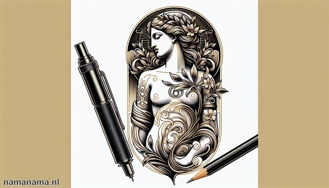 Aphrodite tattoo betekenis » De godin van de liefde vastgelegd