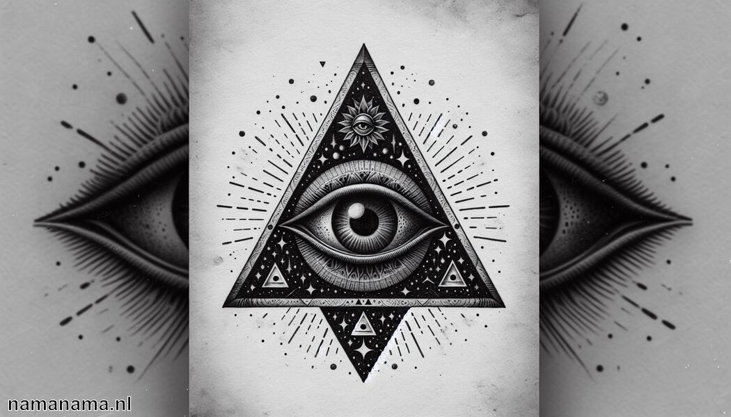 Oog in een driehoek tattoo betekenis » Spirituele symboliek ontrafeld