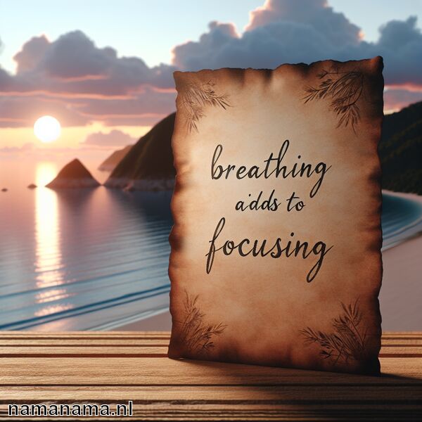 Mindfulness citaat om even stil te staan