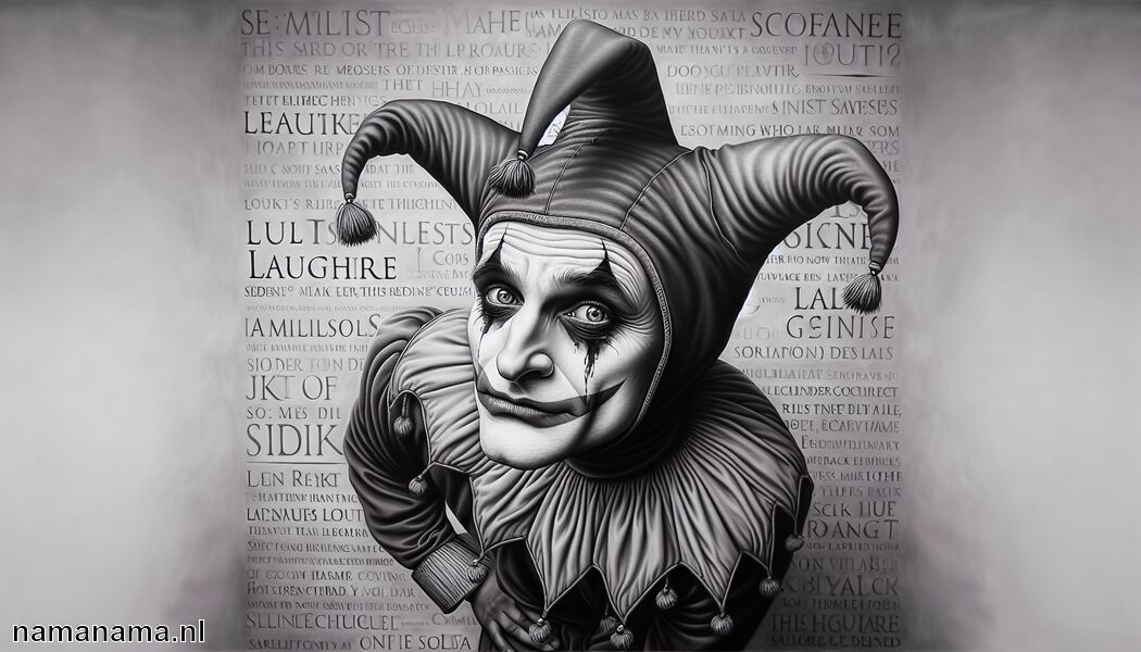 Paradox van lachen en verdriet   - Joker citaten: duistere waarheid met een knipoog