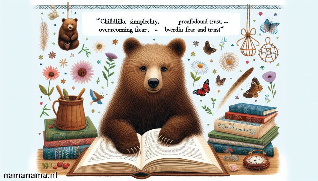 Angst overwinnen door vertrouwen   - Winnie de Pooh citaten: kinderlijke eenvoud, diepe betekenis