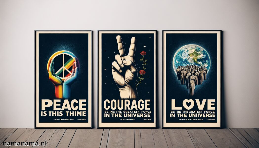 Liefde is de grootste kracht in ons   - Gandhi citaten: vrede, moed en eenvoud