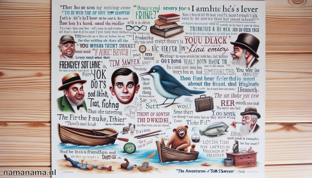 Wijsheden over vriendschap en liefde gedeeld - Mark Twain citaten vol humor en scherpe inzichten