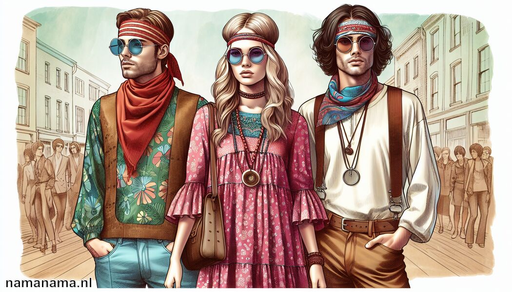 Accessoires: grote zonnebrillen en hoofdbanden - Kleding Jaren 60 » Hippie vibes en vrijheidsgeest