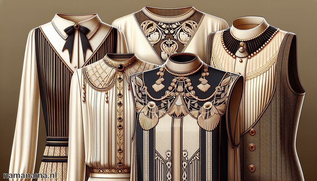 Strakke lijnen en geometrische patronen - Kleding Jaren 20 » Tijdloze elegantie herontdekt
