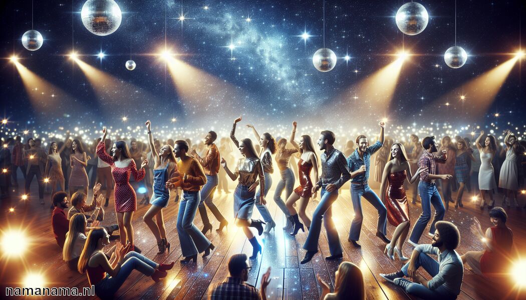 Vrienden en nieuwe gezichten ontmoeten - Disco Keding » Glitters en dansen onder de sterren